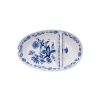 Mísa oválná na špíz, cibulák, Český porcelán