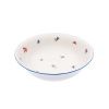Mísa kompotová, 21 cm, rakouská házenka, slonová kost, porcelán Dubí