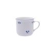 Hrnek Vařák, 0,65 l, Český porcelán Dubí, modrá házenka