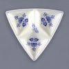 Miska Trina třídílná malá 20,5 cm,  cibulák, Český porcelán
