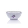 Mísa salátová hluboká, 24 cm, fialky, Český porcelán
