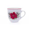 Hrnek Mirek, 0,4 l, Poinsettia, Český porcelán Dubí