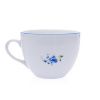 Hrnek Milada, Český porcelán Dubí, 480 ml, pomněnky, zdaní strana