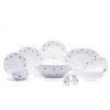 Jídelní souprava s TM 27, porcelán, 26 d., házenka, G.Benedikt