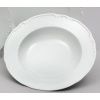 Talíř hluboký, bílý, 23 cm, český porcelán, Constance, Thun