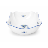 Mísa salátová čtyřhranná, 24 cm, pomněnky, Český porcelán