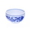 Miska hladká vysoká 11 cm, cibulák, Český porcelán