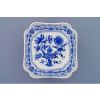 Mísa salátová čtyřhranná vysoká, 18 cm, cibulák, Český porcelán