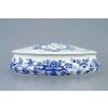 Bonboniéra oválná na 1 kg s víkem  29 cm, cibulák, Český porcelán