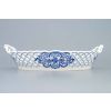 4163 1 kosik prolamovany 28 cm cibulak cesky porcelan