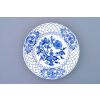 Talíř reliéfní  18 cm, cibulák, Český porcelán