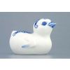 Kuřátko 8 cm, cibulák, Český porcelán